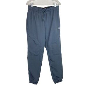 Reebok Men's Tapered Athletic Joggers Track Pants Sweatpants Size M Gray